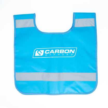 Winch Damper Blanket blue with grey reflective stripe by Carbon Offroad USA, accessory on Tampa Home & Garden Store