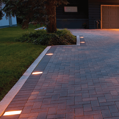 Luminaire encastré carré CRG30 | LED RGBW basse tension