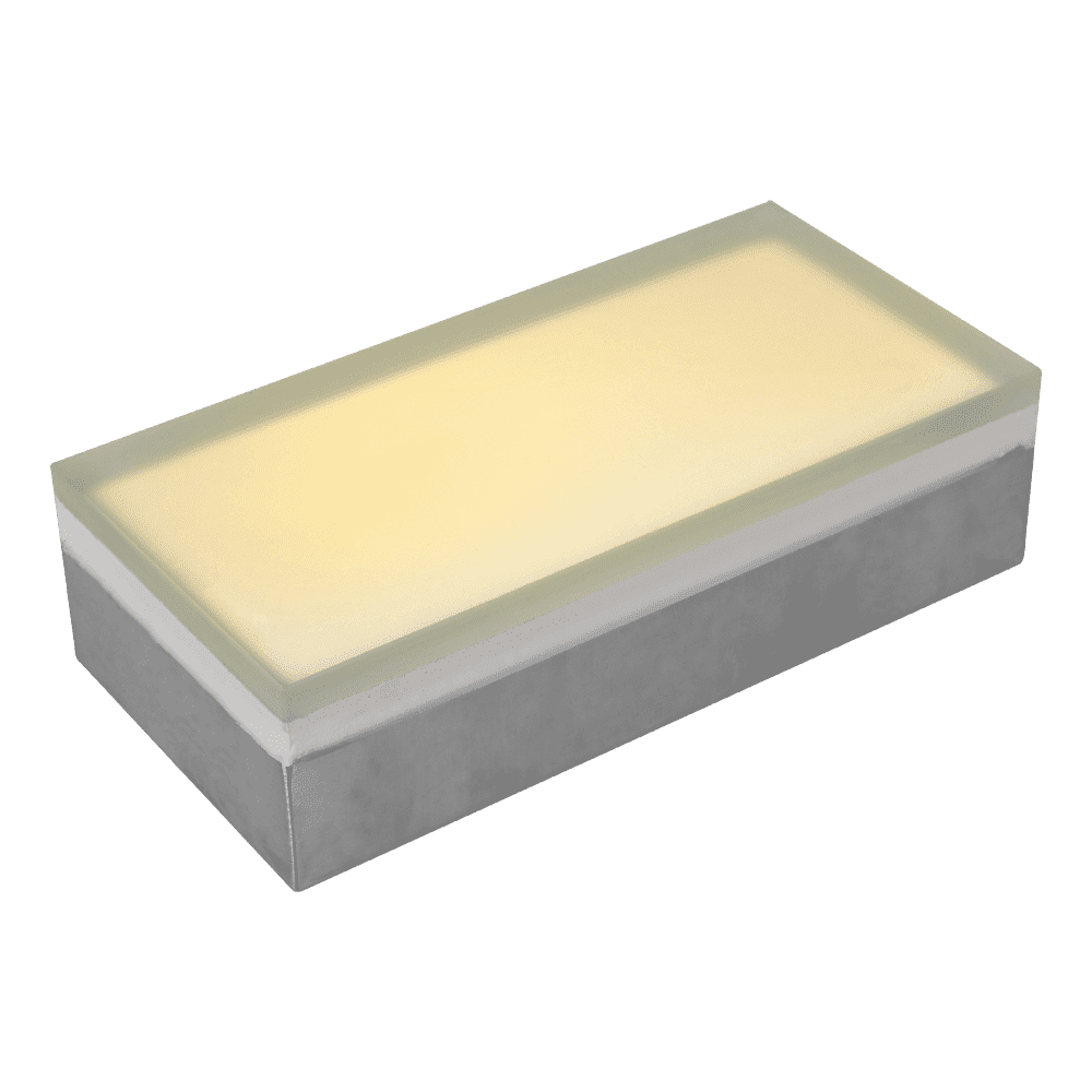 CRG31 basse tension dans le sol RVB ou WW LED pavé lumineux rectangulaire IP67 étanche