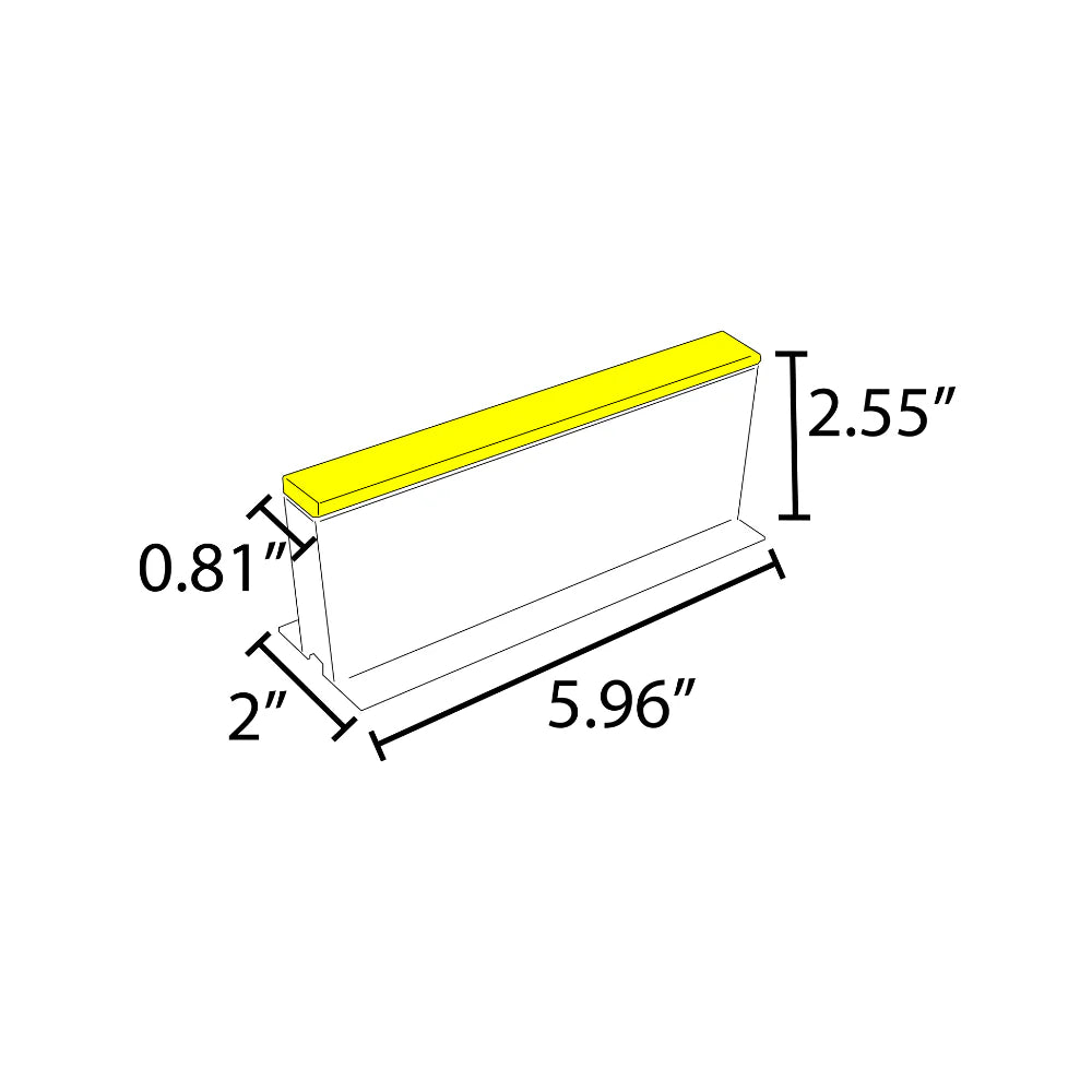 Éclairage de puits pour pavé CRG32 - Fonte d'aluminium robuste, 2W AC/DC 12V COB