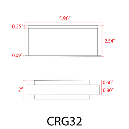 CRG32 Paver Well Light Heavy Duty Cast Aluminum 2W AC/DC 12V COB - Tampa Home & Garden Store