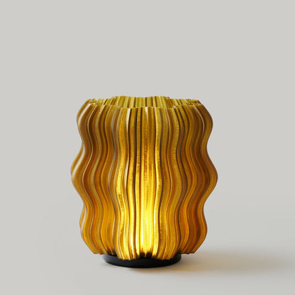 Mini lampe ondulée sans fil
