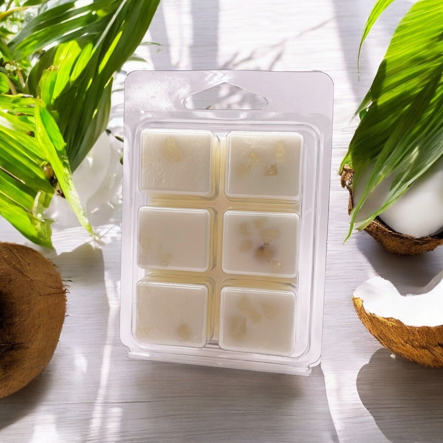 Cera de soja y coco premium mejorada con cristales para el chakra de la corona