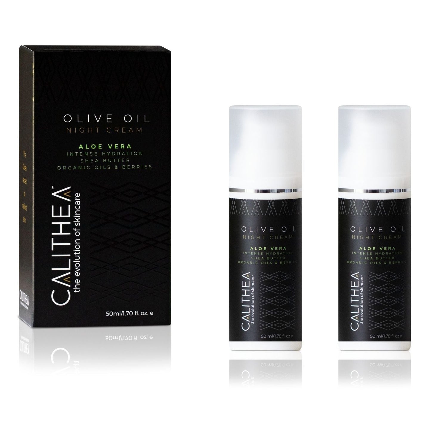 Olive Night Cream with Aloe Vera and Shea Butter