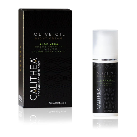 Pure Olive and Aloe Night Cream with Shea Butter