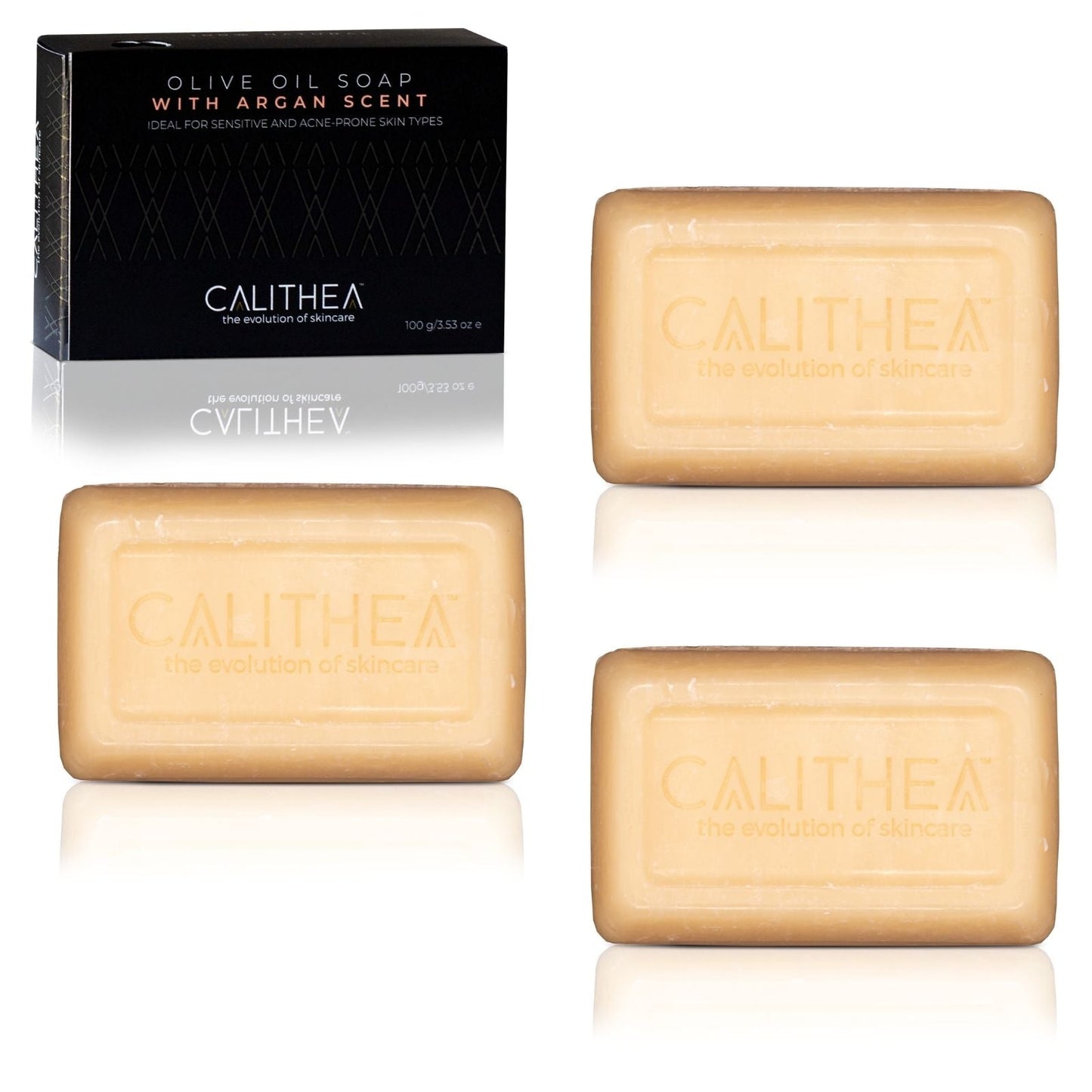 Pure Olive Oil Soap for Sensitive and Acne Skin