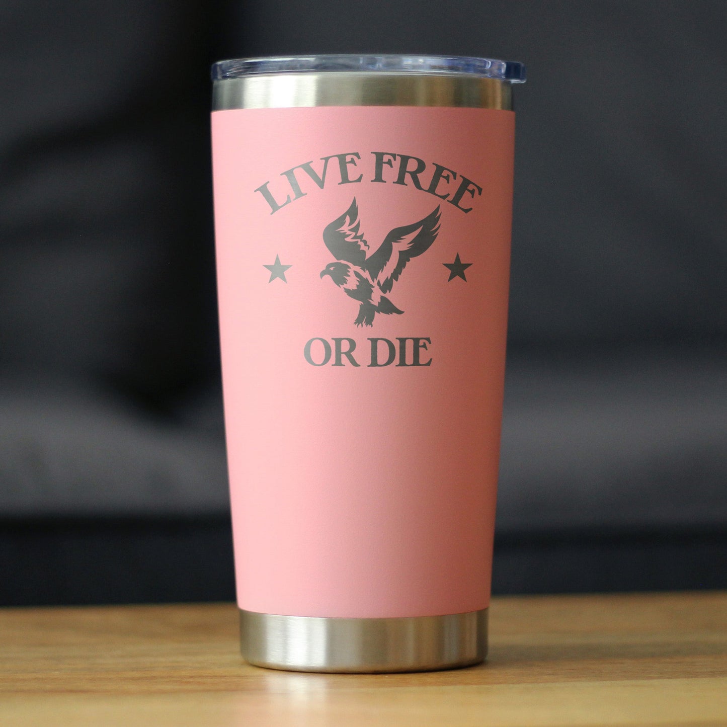 Vivre libre ou mourir - Gobelet à café de 20 oz