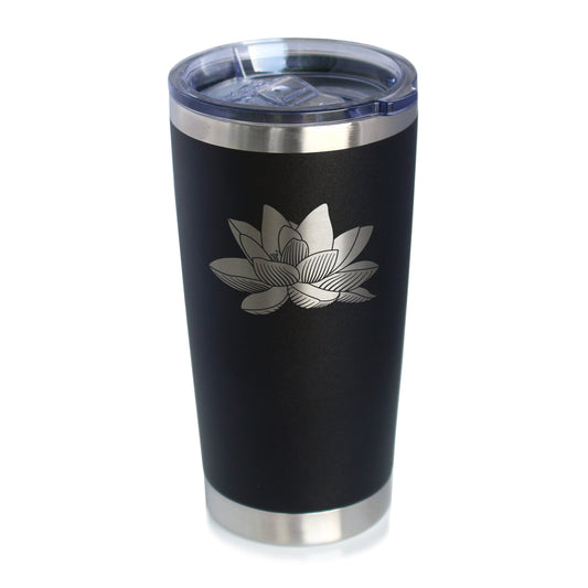 Lotus Flower - 20 oz Coffee Tumbler - Tampa soil911.com