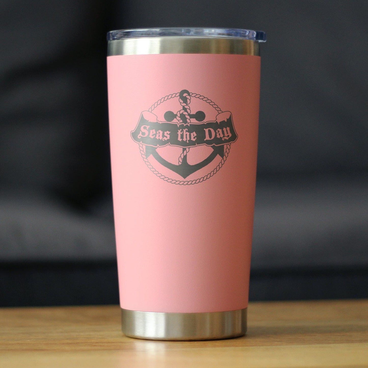 Seas the Day - 20 oz Coffee Tumbler