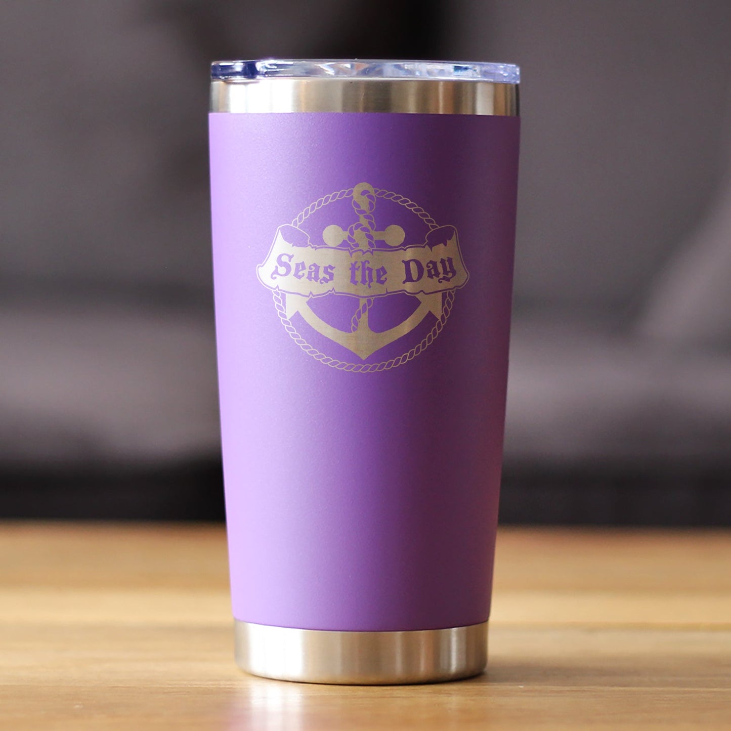 Seas the Day - 20 oz Coffee Tumbler