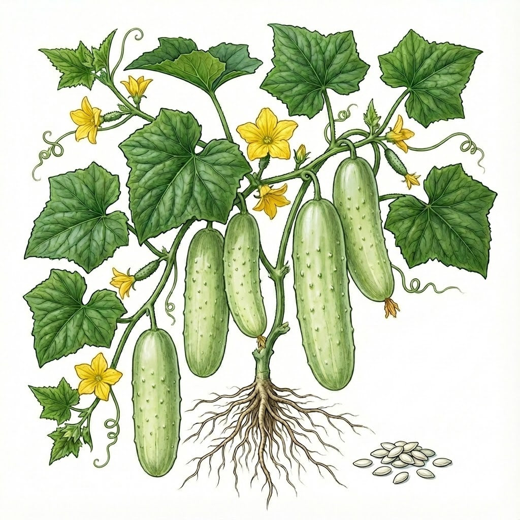CUCUMBER Seeds, National Pickling - Tampa Home & Garden Store