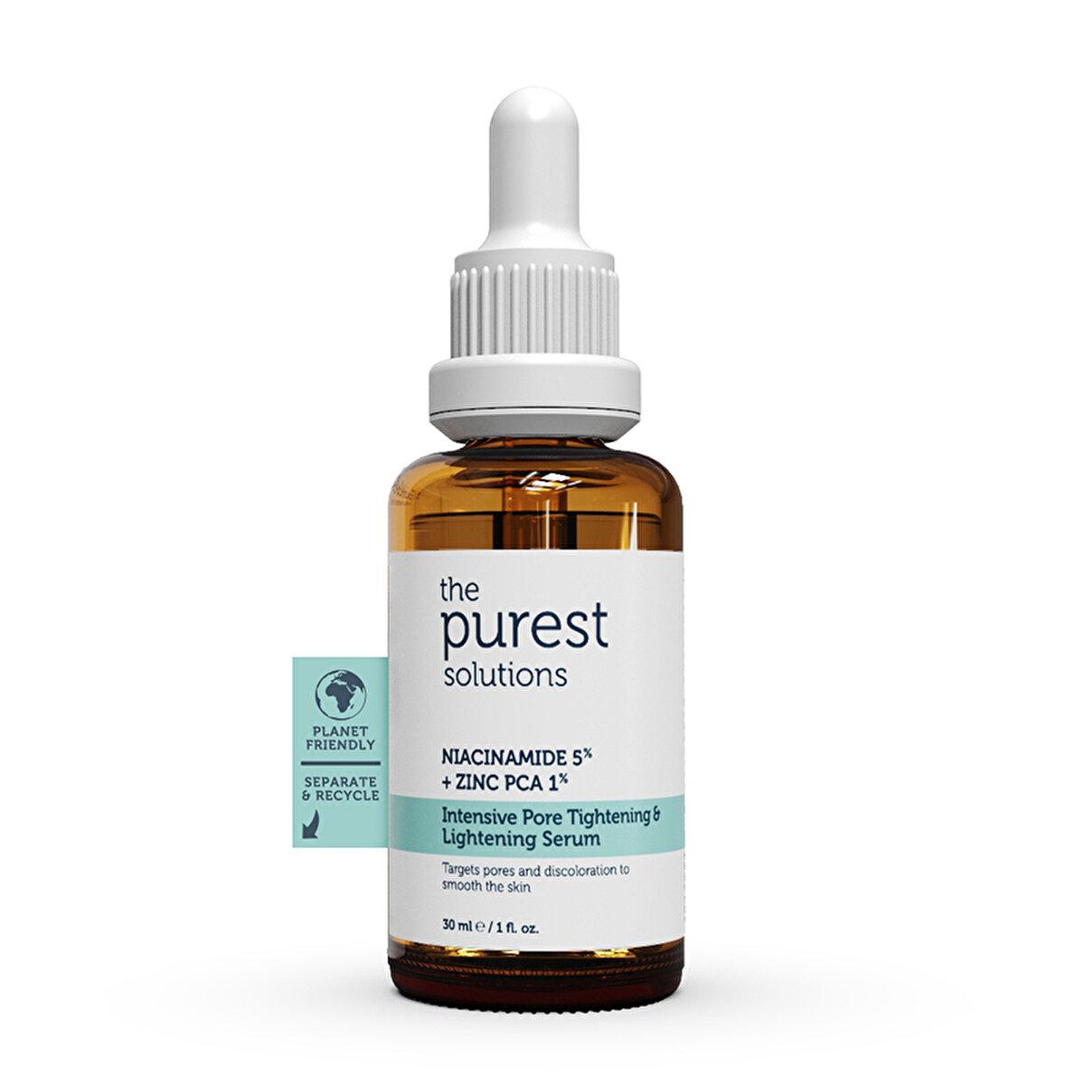 The Purest Solutions Niacinamide 5% + Zinc PCA 1% serum in amber glass with dropper on Tampa Home & Garden Store