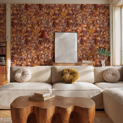 Cali Flowers Wallpaper, golden hour - Tampa Home & Garden Store