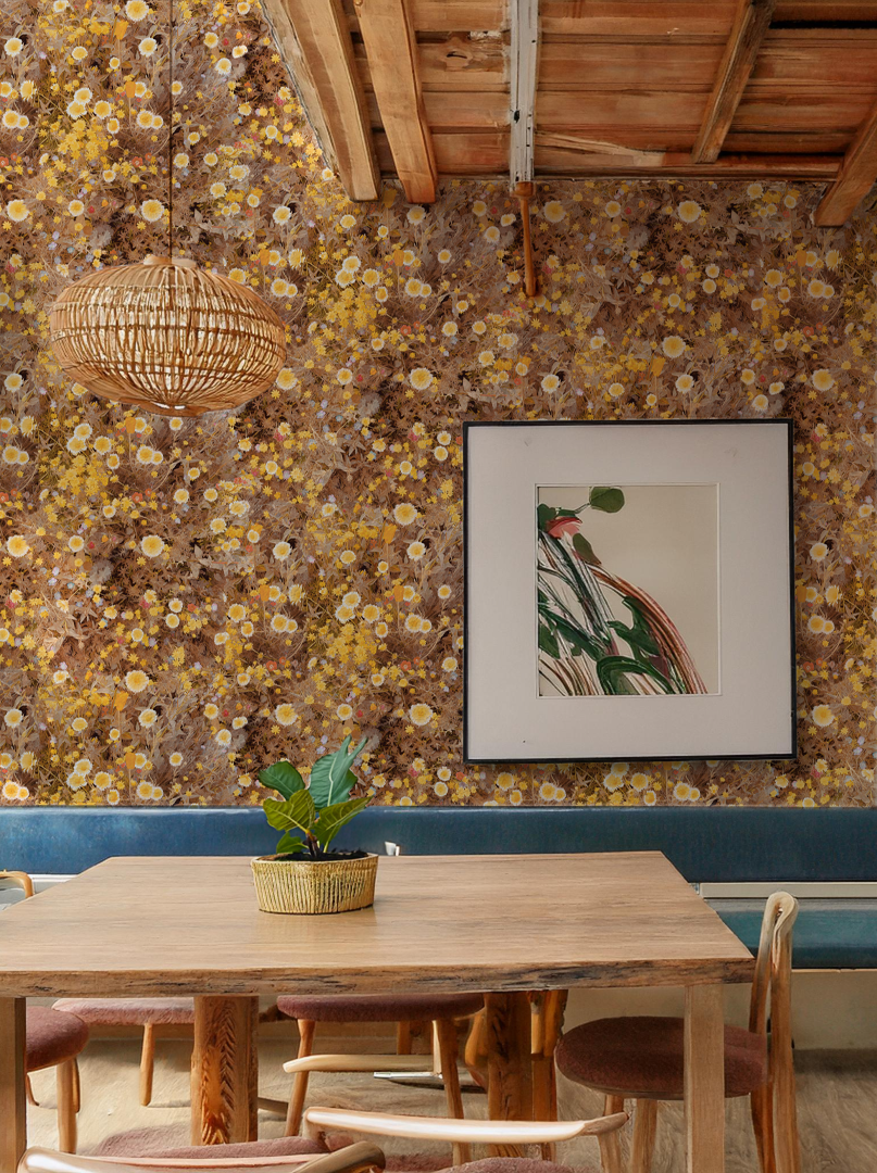 Cali Flowers Wallpaper, sunshine - Tampa Home & Garden Store
