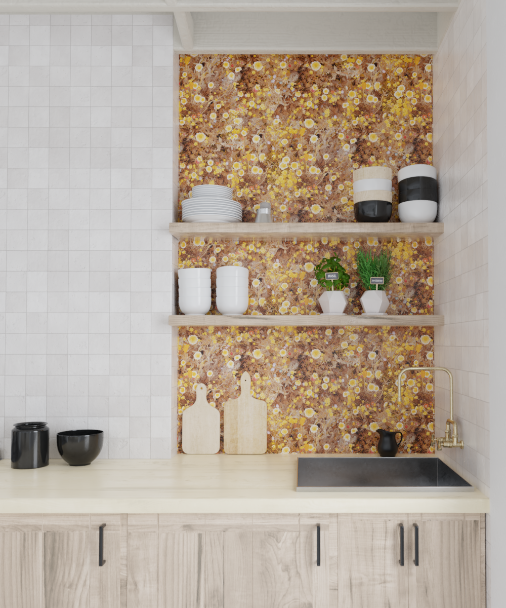 Cali Flowers Wallpaper, sunshine - Tampa Home & Garden Store