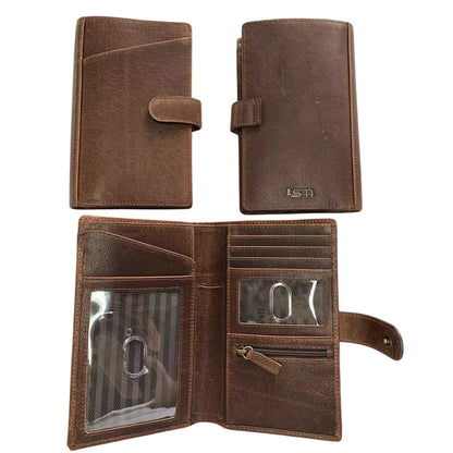 Cambridge Full-Grain Leather Passport Wallet