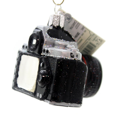 Camera  Glass Ornament - Tampa Home & Garden Store