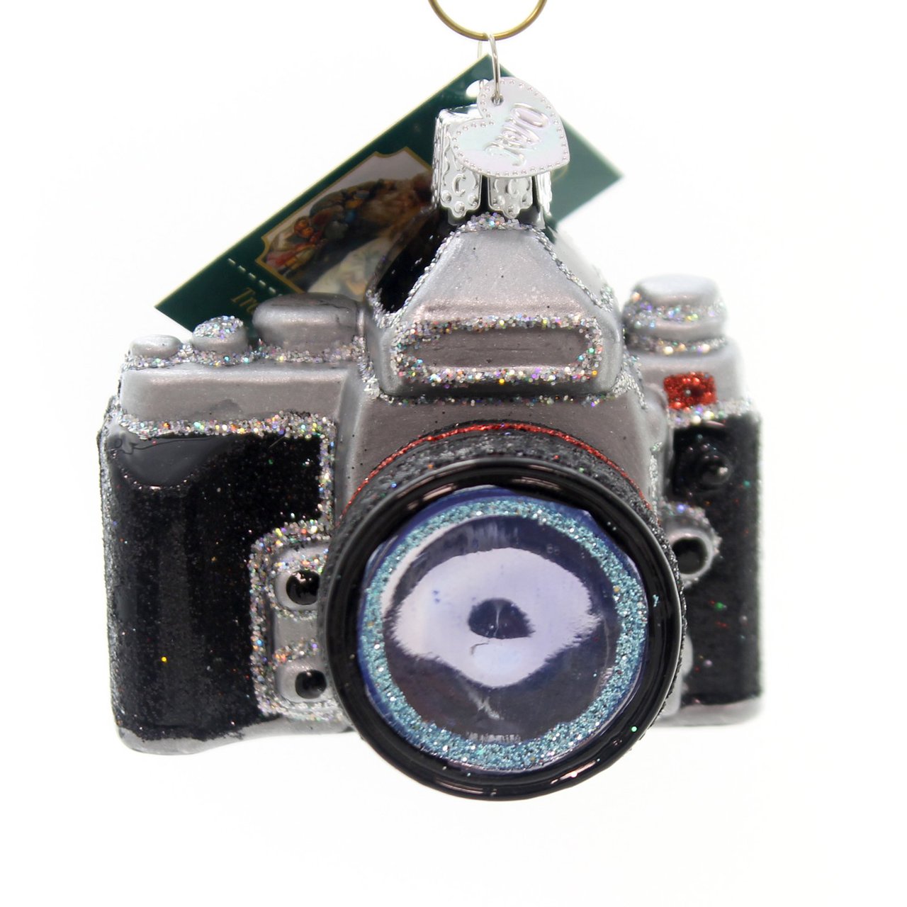 Camera  Glass Ornament - Tampa Home & Garden Store