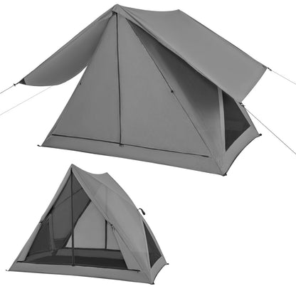 GemGear pop-up camping tents for 2-3 people in gray with rainfly on Tampa Home & Garden Store