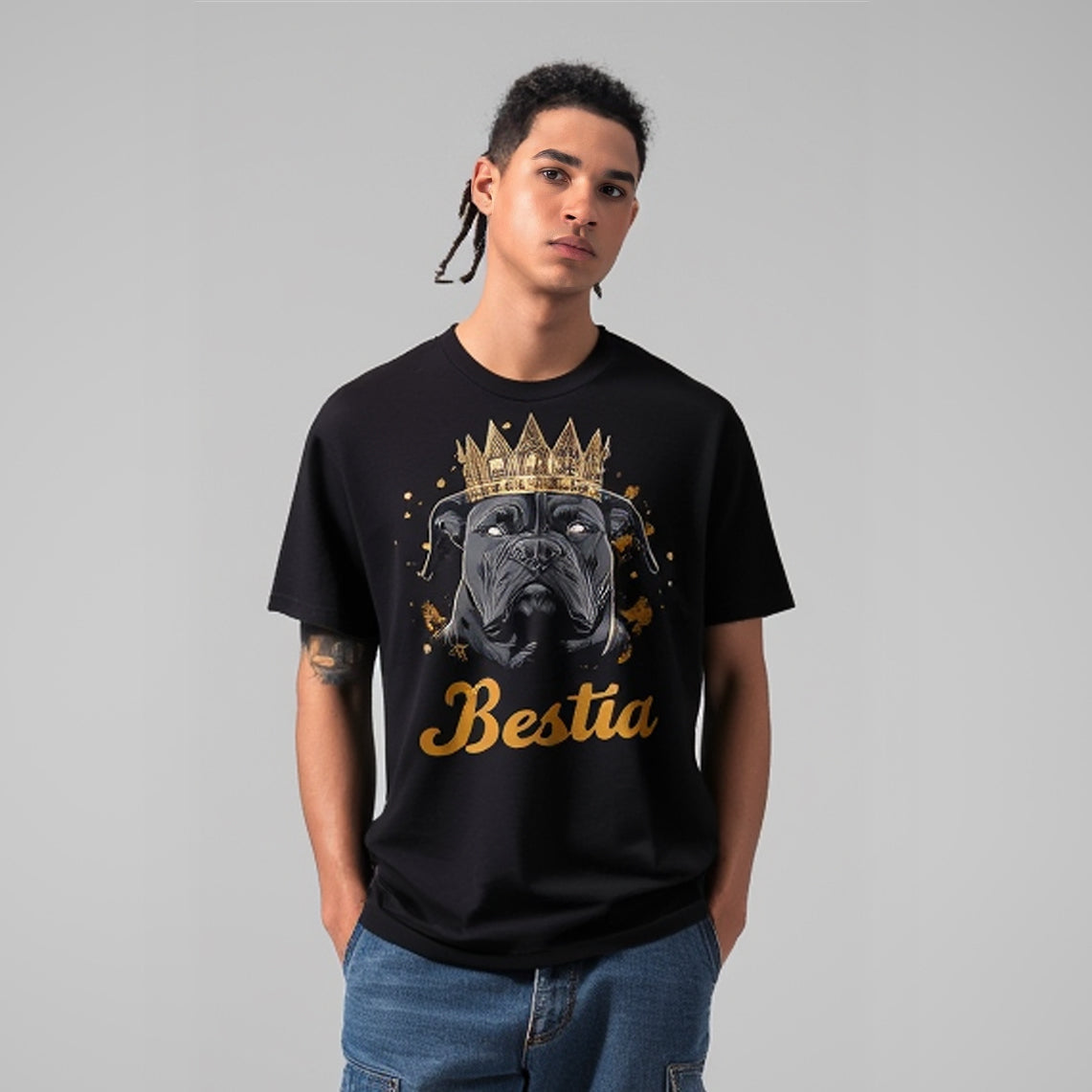 Cane Corso T-shirt Black V2 - Tampa Home & Garden Store