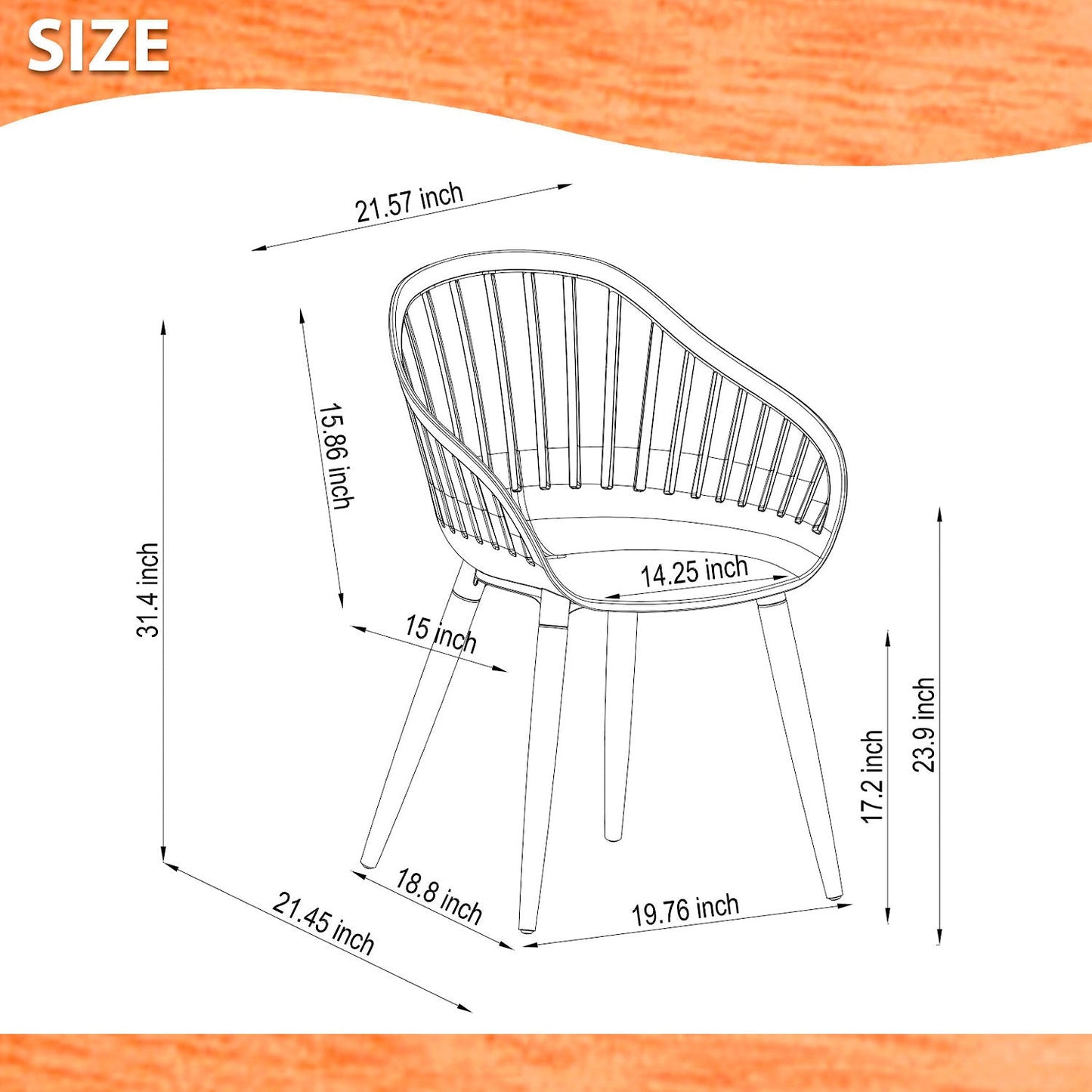 Nassau resin and aluminum chairs 4-piece outdoor set by LifestyleGarden US in a diagram on Tampa Home & Garden Store