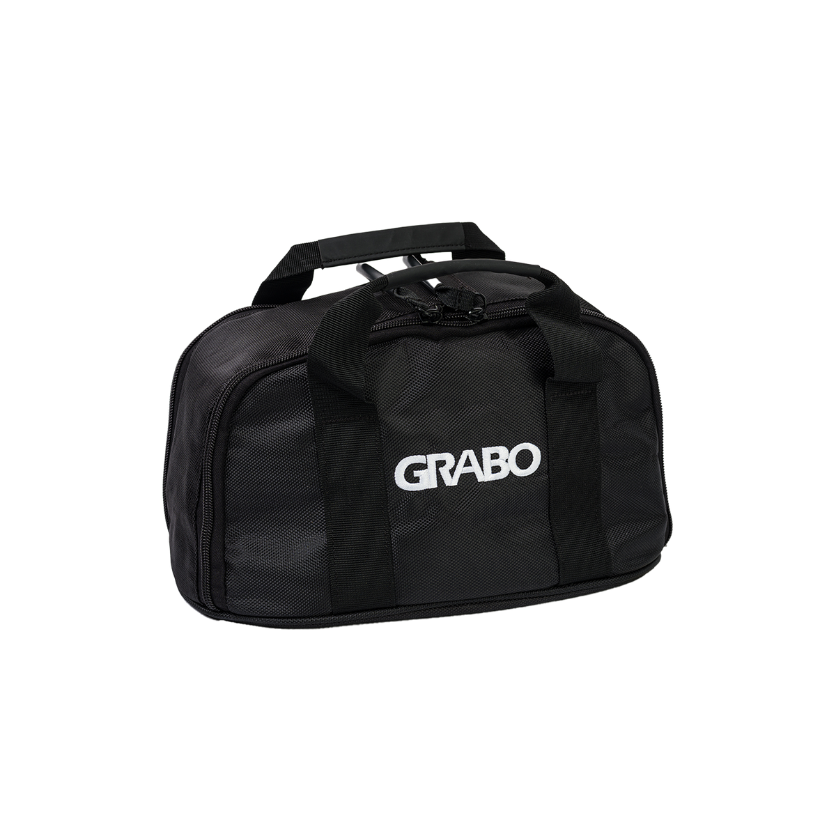 GRABO canvas carry bag black with GRABO logo, handles for suction gripster accessories on Tampa Home & Garden Store