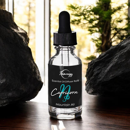 Capricornus Zodiac Crystal-Enhanced Oil Diffuser, Car Air Freshener, 8ml - Tampa Home & Garden Store