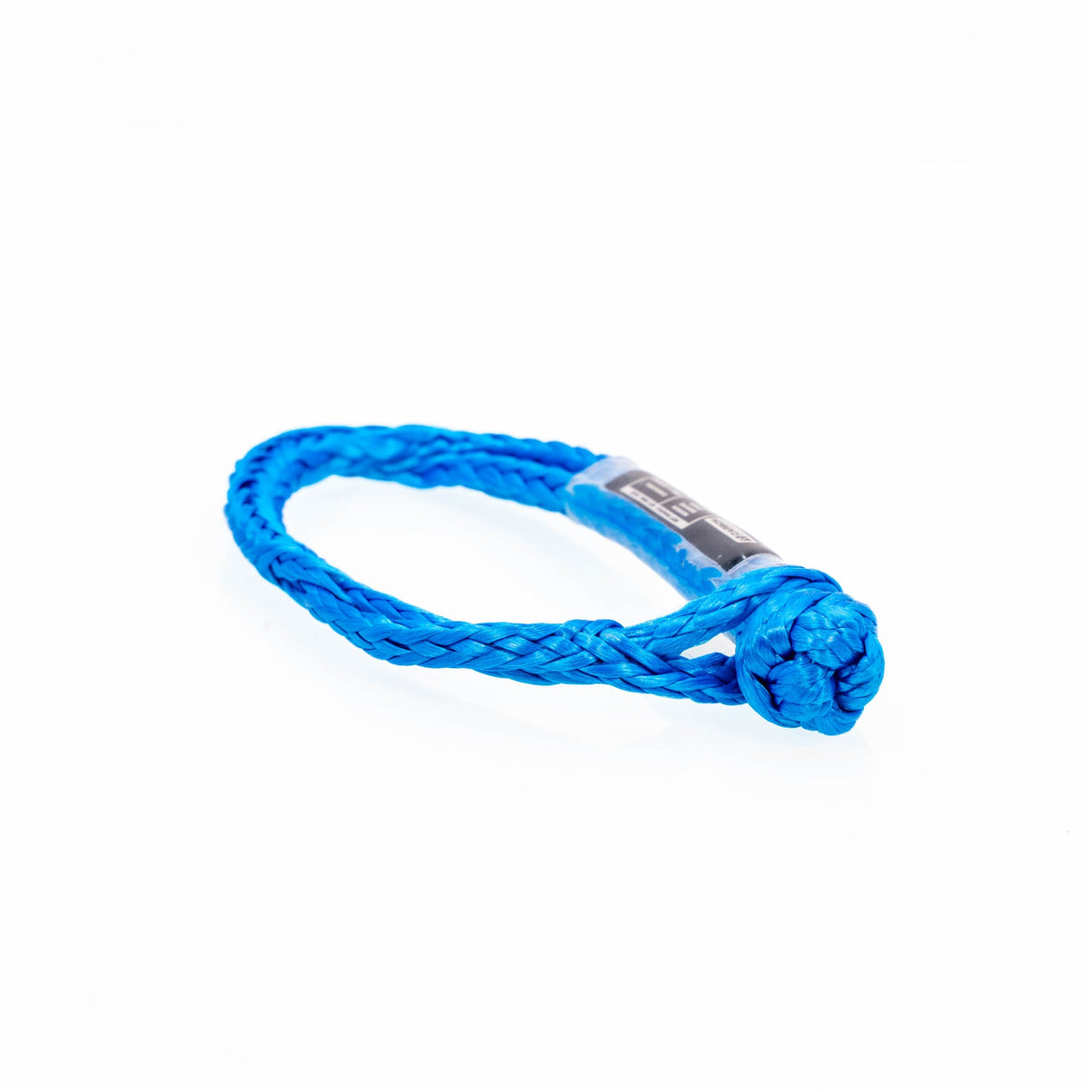 Soft Shackle Keyring 1.1 Ton blue braided rope with metal tag Carbon Offroad USA on Tampa Home & Garden Store