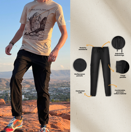 Cargo Stretch Jogger Pants - Tampa soil911.com