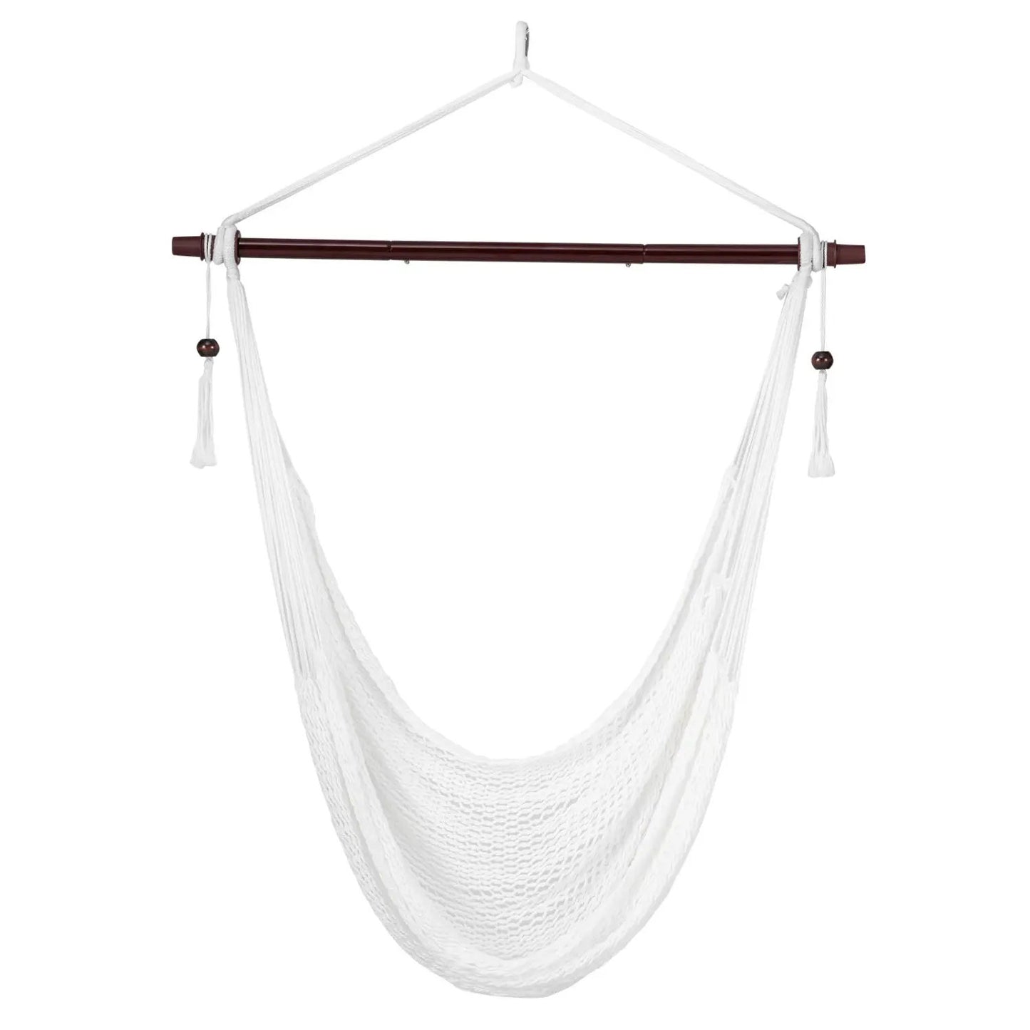 Caribbean Hammock Chair with Spreader Bar Beige