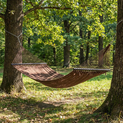 Caribbean Hammock with Spreader Bar for Poolside