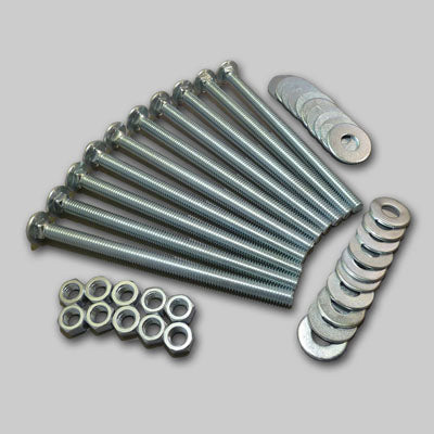 Carriage Bolts - 10 Pack - Tampa Home & Garden Store