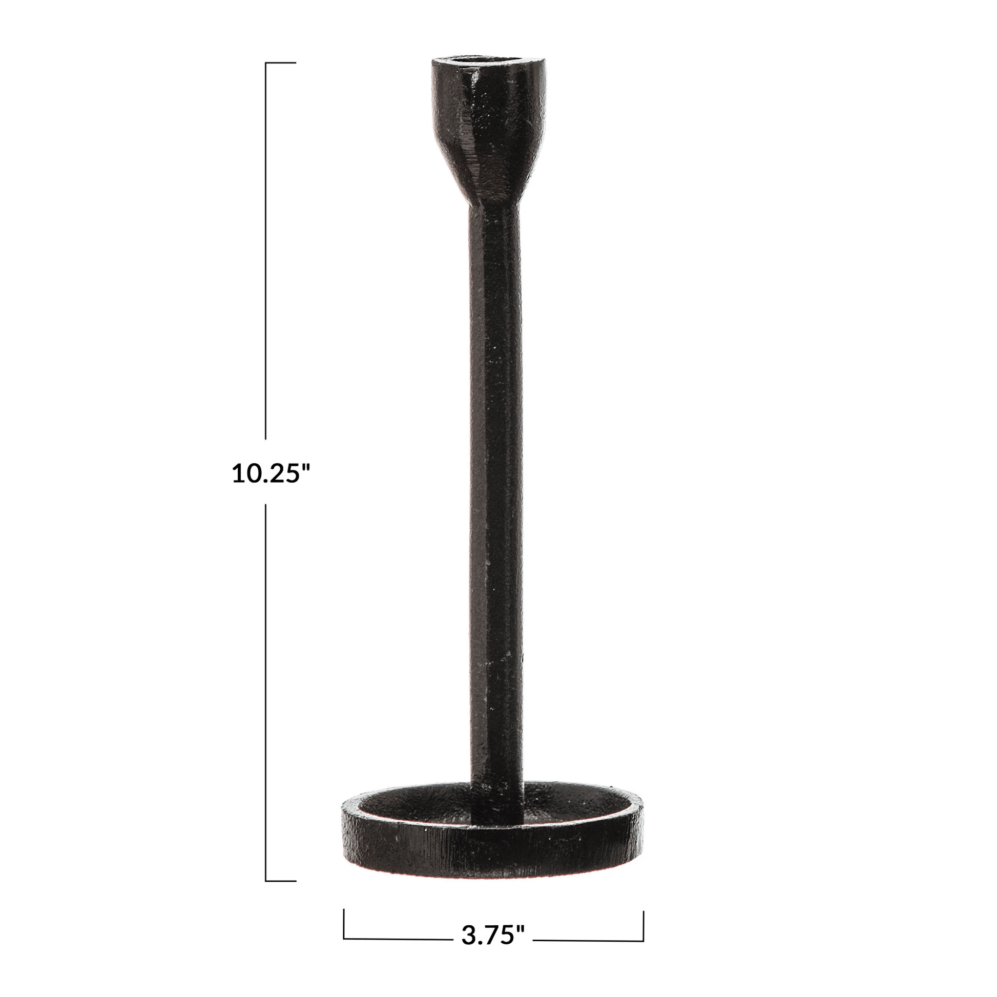 Cast Iron Taper Candle Holder - Tampa Home & Garden Store
