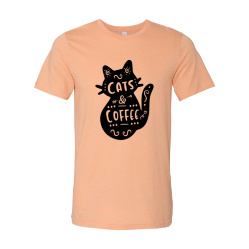 Cat And Coffee T-Shirt - Tampa Home & Garden Store