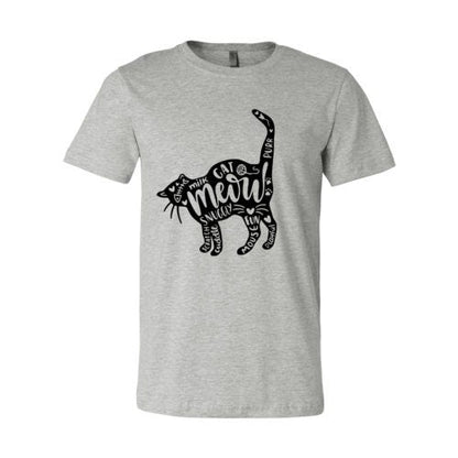 Cat And Words T-Shirt - Tampa Home & Garden Store