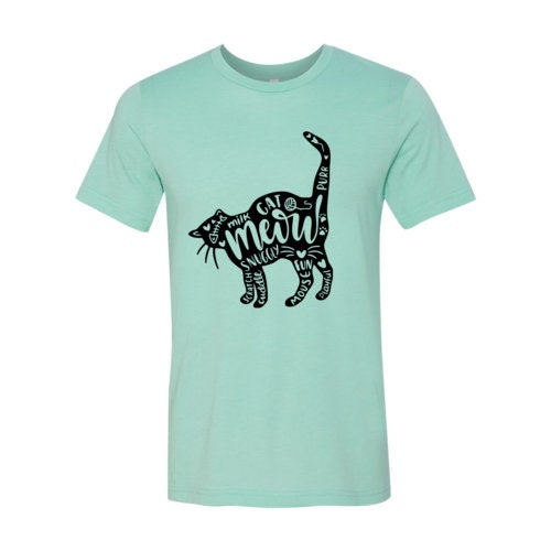 Cat And Words T-Shirt - Tampa Home & Garden Store