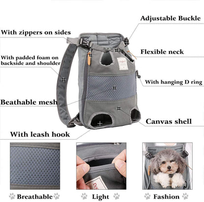 Cat Dog Carrier Front Backpack - Tampa Home & Garden Store