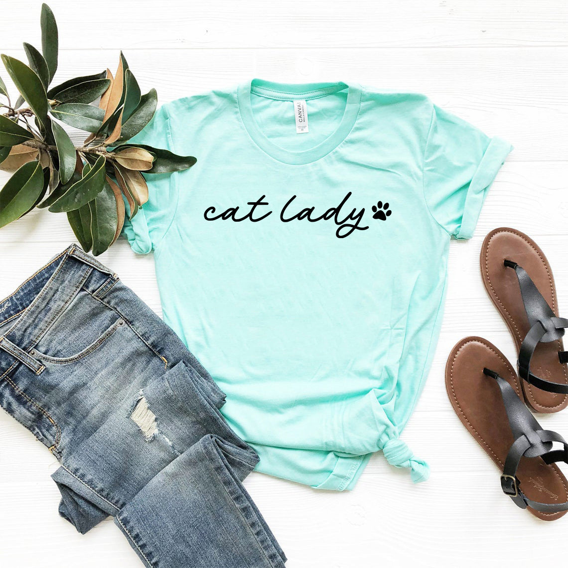 Cat Lady T-Shirt - Tampa Home & Garden Store