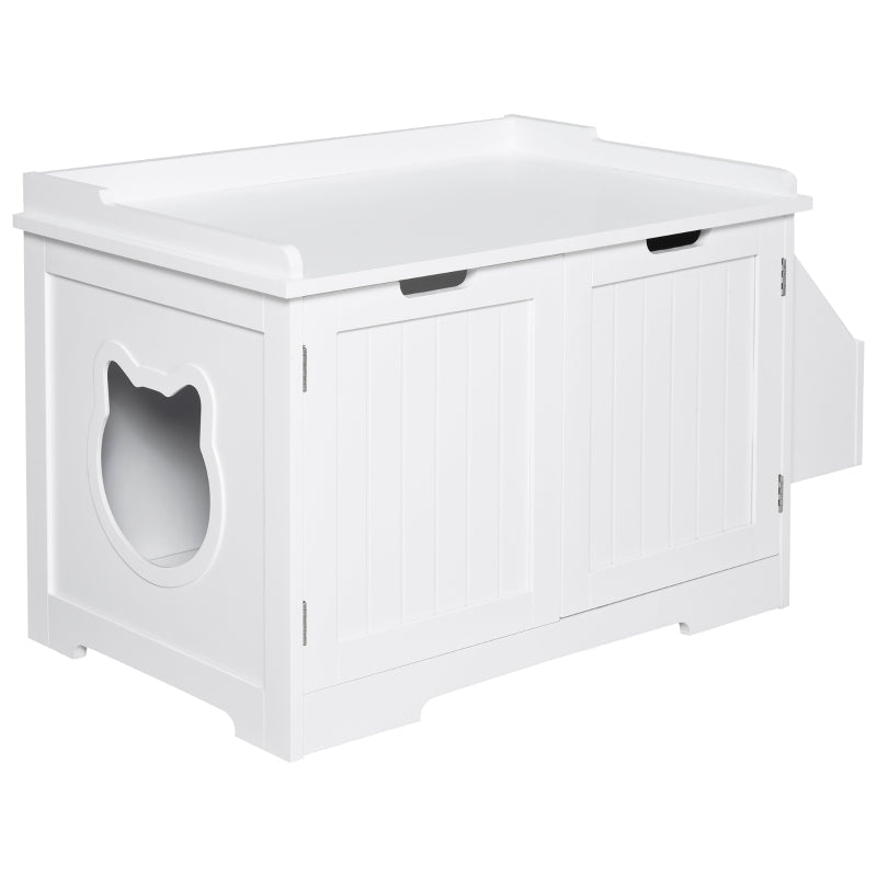 Cat Litter Box Nightstand End Table Enclosure - Tampa Home & Garden Store