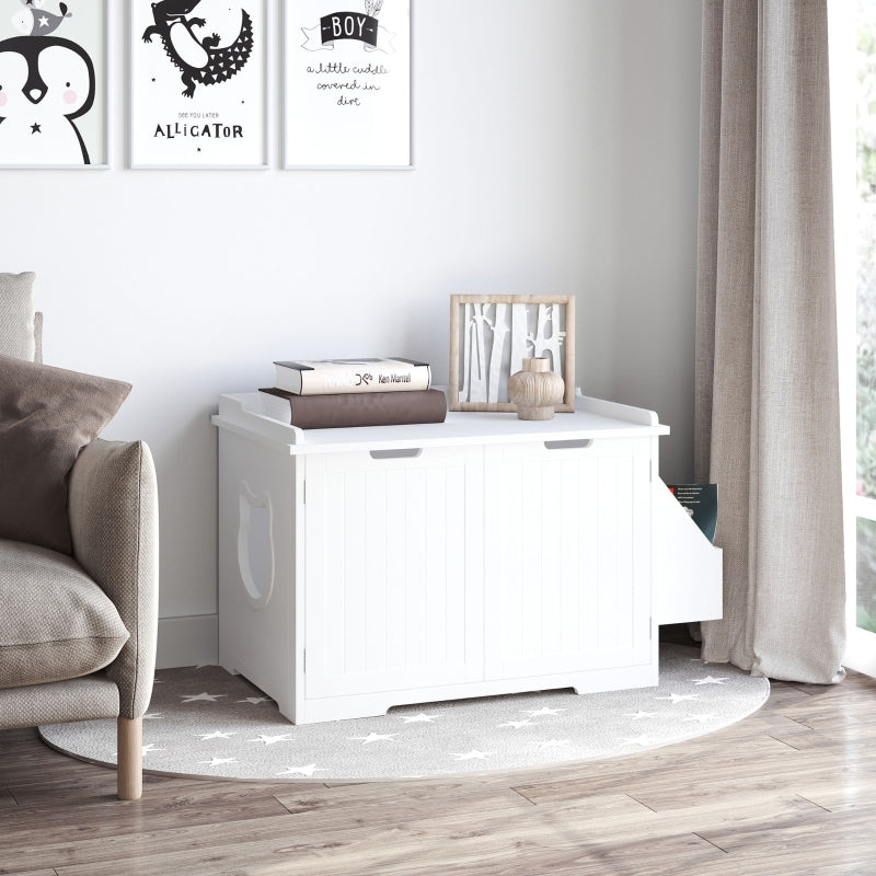 Cat Litter Box Nightstand End Table Enclosure - Tampa Home & Garden Store