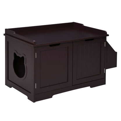 Cat Litter Box Nightstand End Table Enclosure - Tampa Home & Garden Store