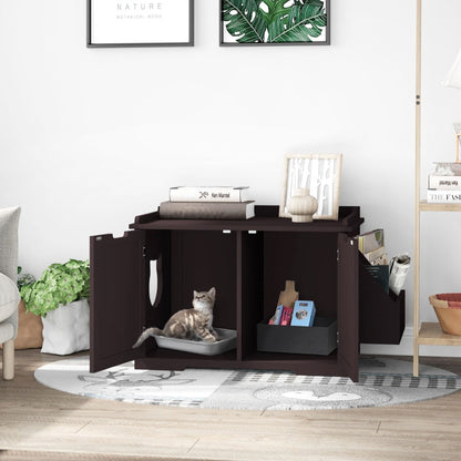 Cat Litter Box Nightstand End Table Enclosure - Tampa Home & Garden Store