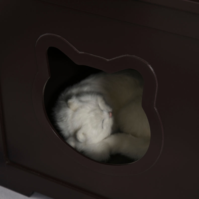 Cat Litter Box Nightstand End Table Enclosure - Tampa Home & Garden Store