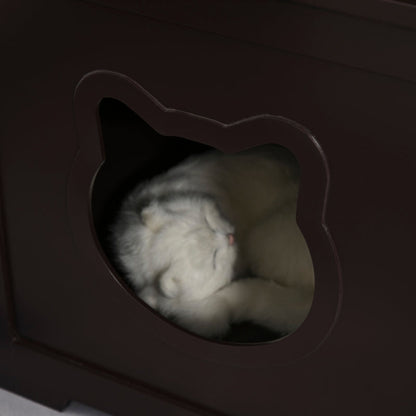 Cat Litter Box Nightstand End Table Enclosure - Tampa Home & Garden Store