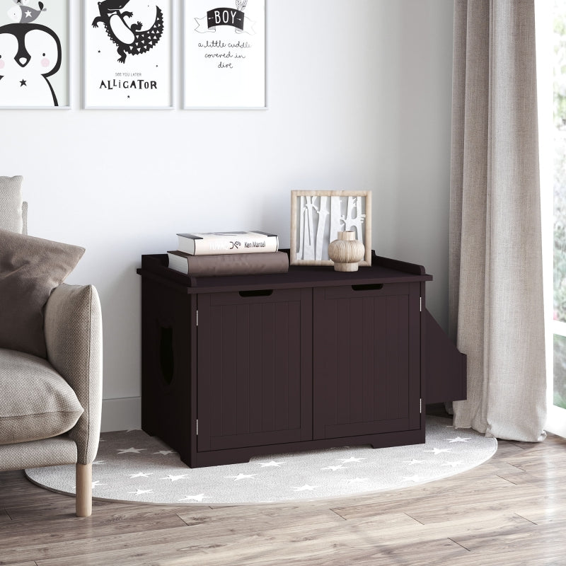 Cat Litter Box Nightstand End Table Enclosure - Tampa Home & Garden Store