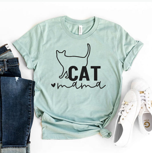 Cat Mama T-shirt - Tampa Home & Garden Store