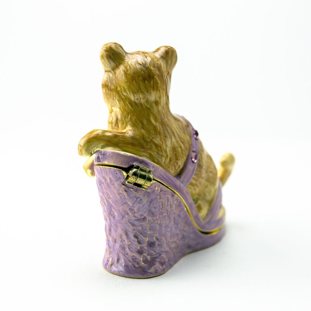 Cat sitting on an Evening Shoe - Tampa Home & Garden Store