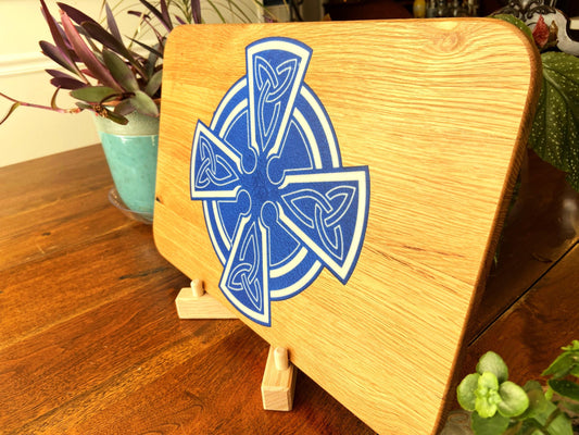Celtic Cross Charcuterie Board - Handmade in White Oak - Tampa Home & Garden Store