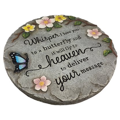 Cement Garden Butterfly Stepping Stone - - Tampa Home & Garden Store