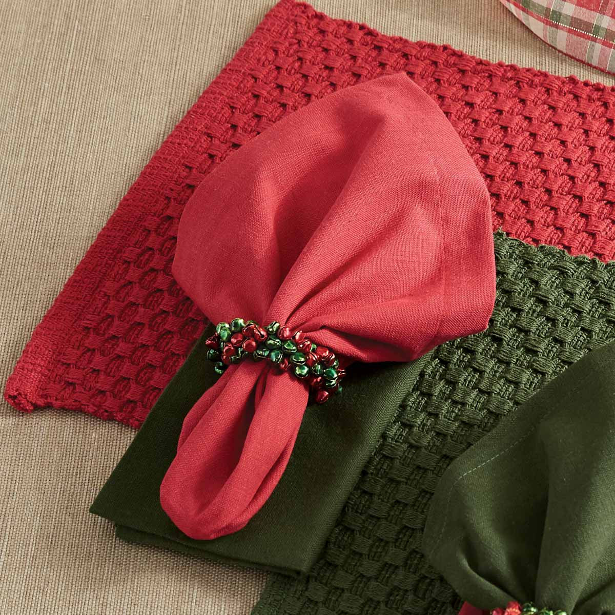 Chadwick Red Napkin - Tampa Home & Garden Store